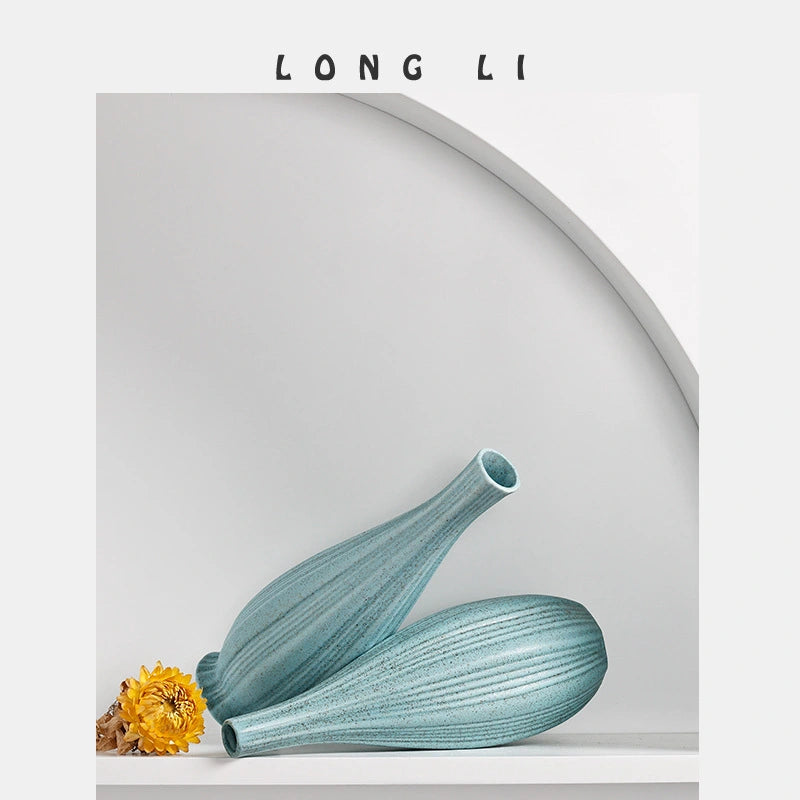 Longli Porcelain Classic Vase Blue