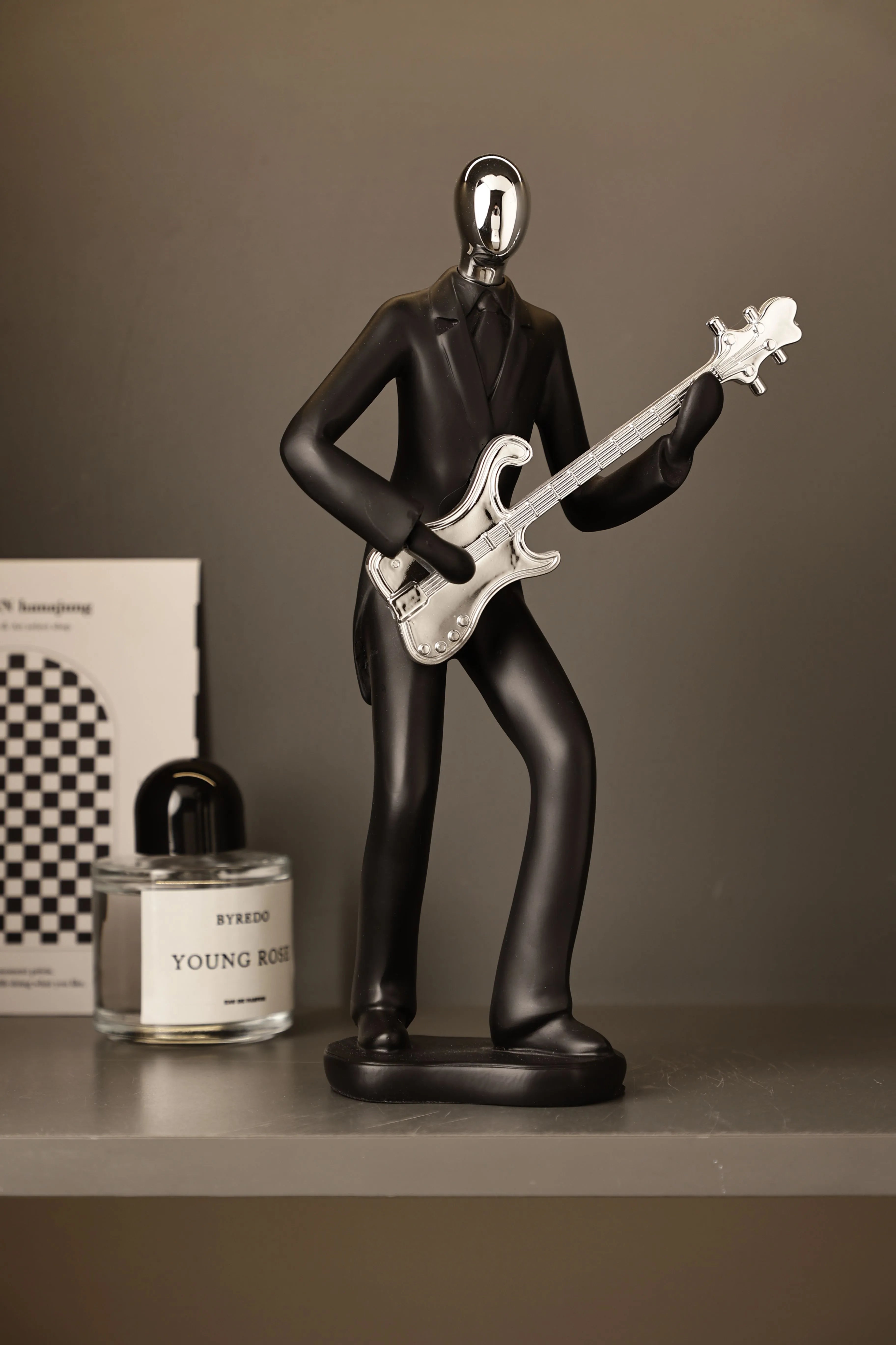 Modern Art Musician Figurines Resin