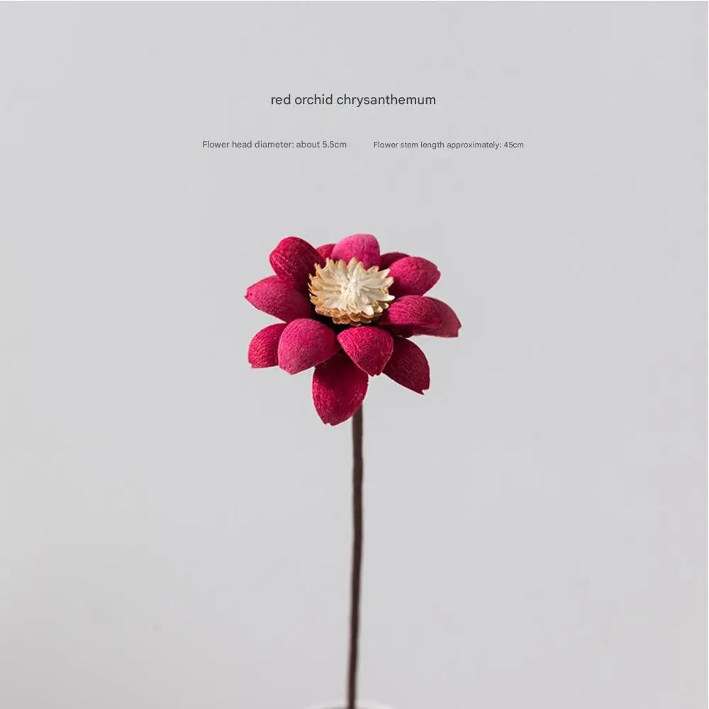 Red Orchid Chrysanthemum Artificial Flower