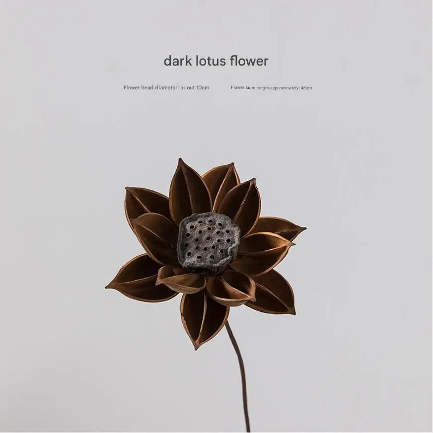 Dark Lotus Artificial Flower