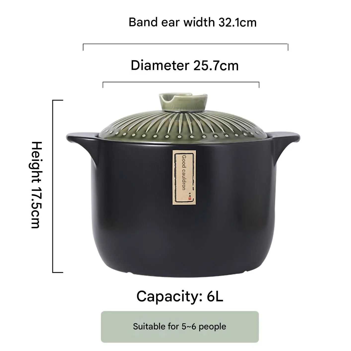 Japanese High Quality Ceramic Cookware Nonstick Gas Casseroles Set With Lid