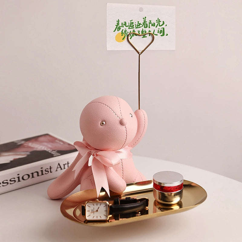 Creative Cute Tray Storage Decorations TV Cabinet Coffee Table