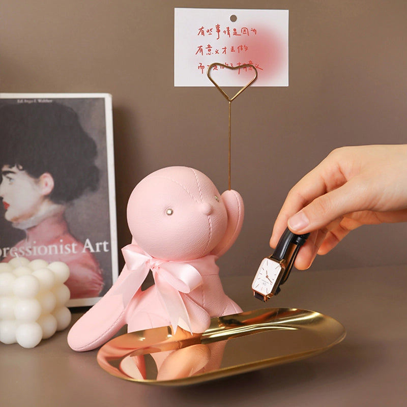 Creative Cute Tray Storage Decorations TV Cabinet Coffee Table