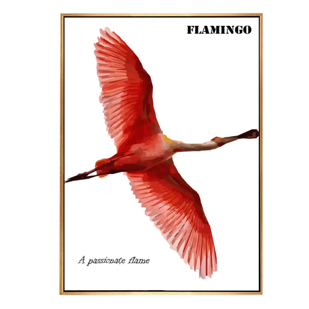 Modern Inkjet Canvas Wall Art – 60×90 cm Framed Decorative Painting