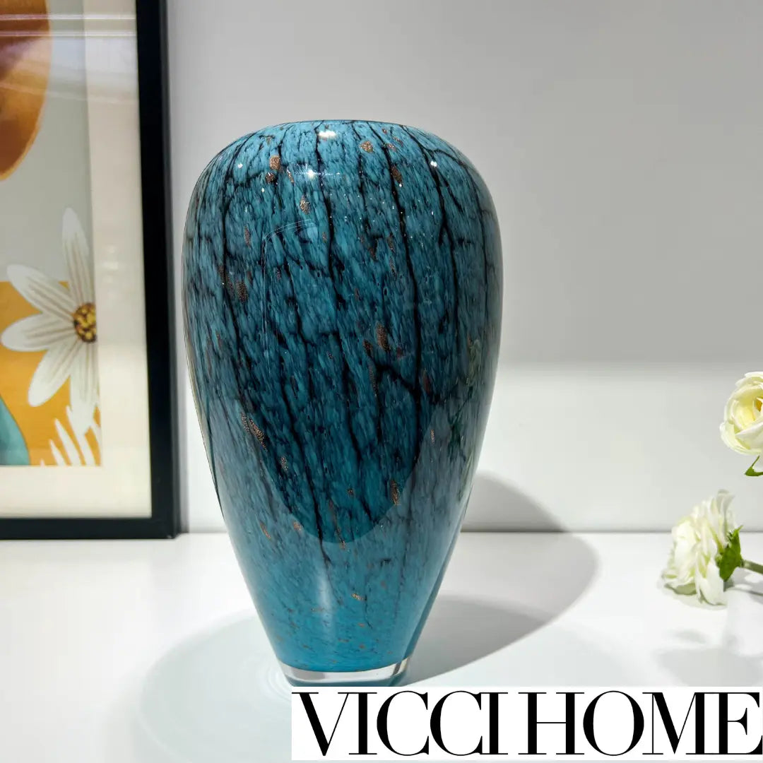 Sandblasted Modern High-End Vase