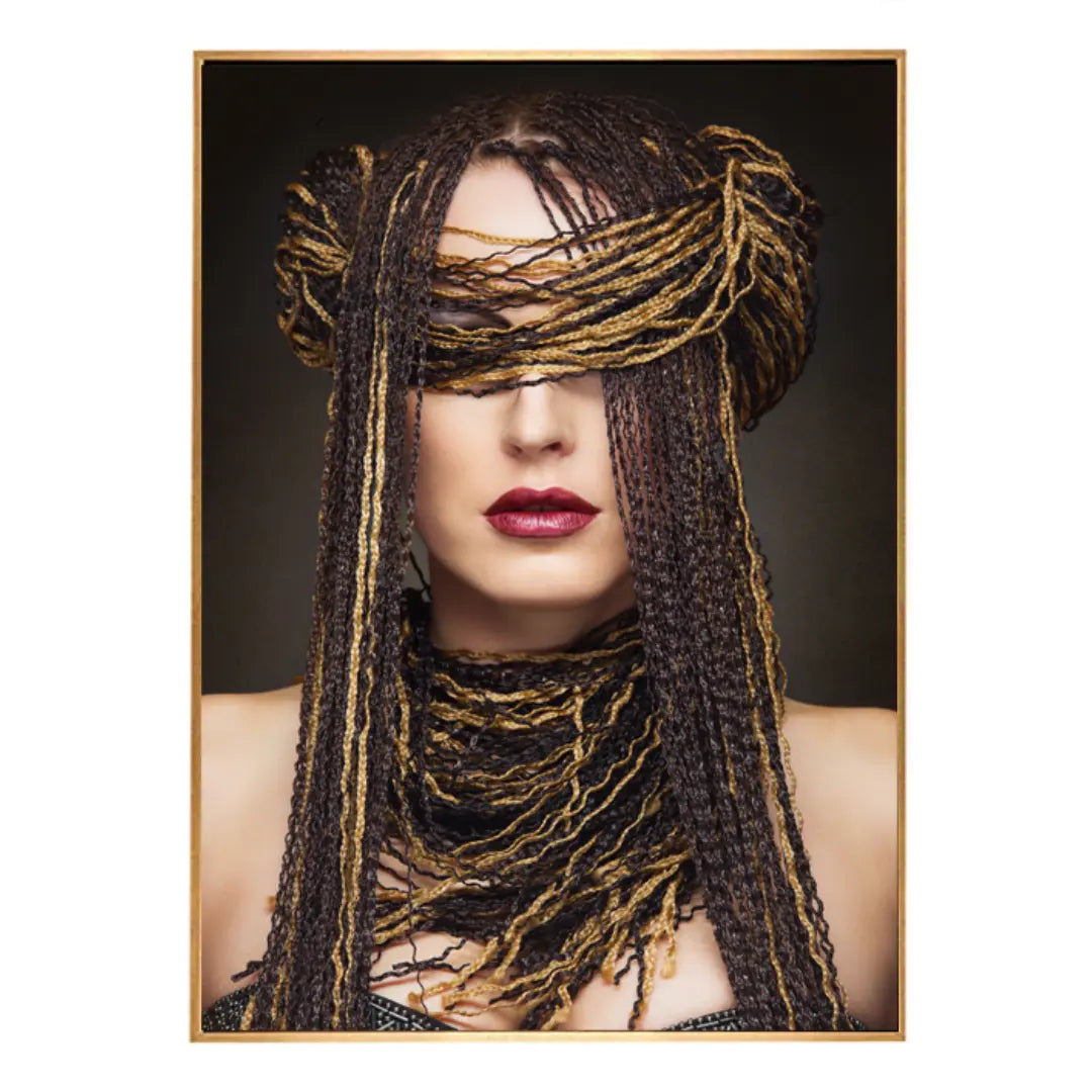 Modern Inkjet Canvas Wall Art – 85×120 cm Framed Decorative Painting