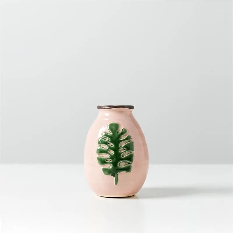 Leaf Vase Ceramic