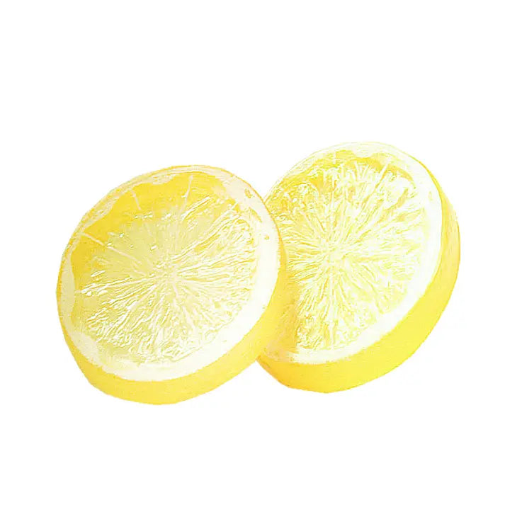 Yellow and Orange Lemon Slice Decor – Fresh & Vibrant Accent Piece