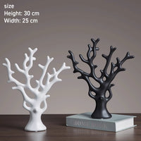 Porcelain Tree, Deer, Cat, Elephent