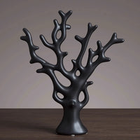Porcelain Tree, Deer, Cat, Elephent