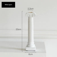 Pillar Aromatherapy Candle Holder – Greek, Roman & European Style