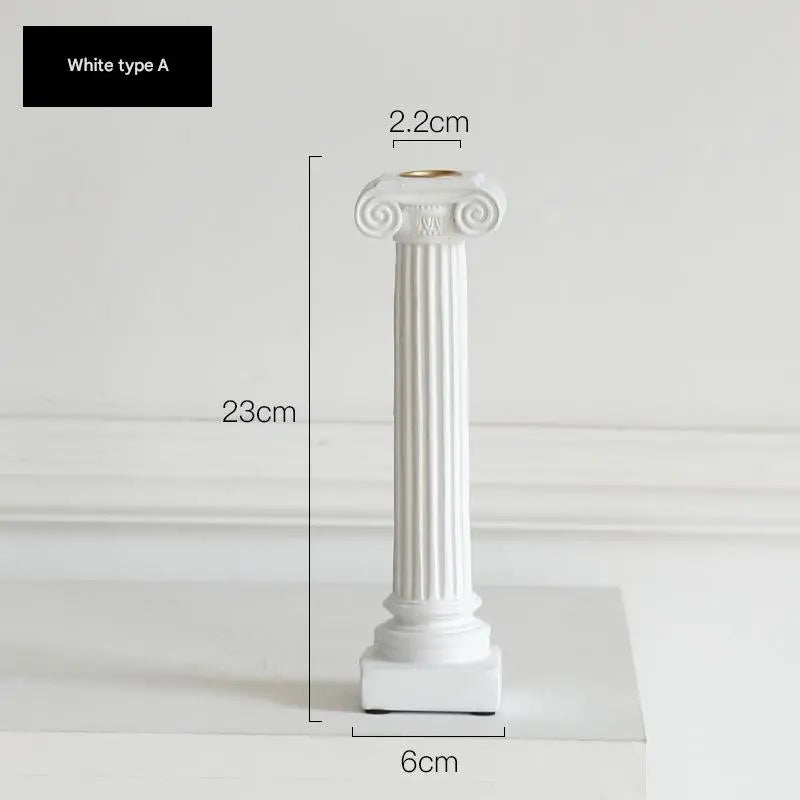 Pillar Aromatherapy Candle Holder – Greek, Roman & European Style
