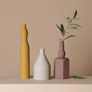 Morandi Porcelain Vases Set of Five