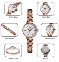 Skmei Women's Watch Stainless Steel Waterproof