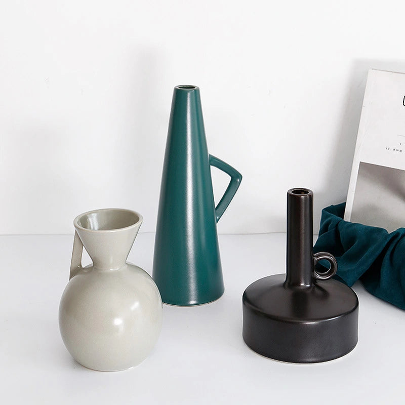 Ceramic vase ornaments Nordic Vase
