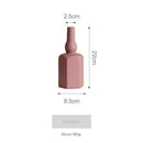 Morandi Porcelain Vases Set of Five