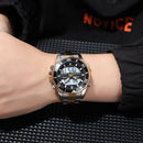 Skmei Men's Watch Stainless Steel Waterproof