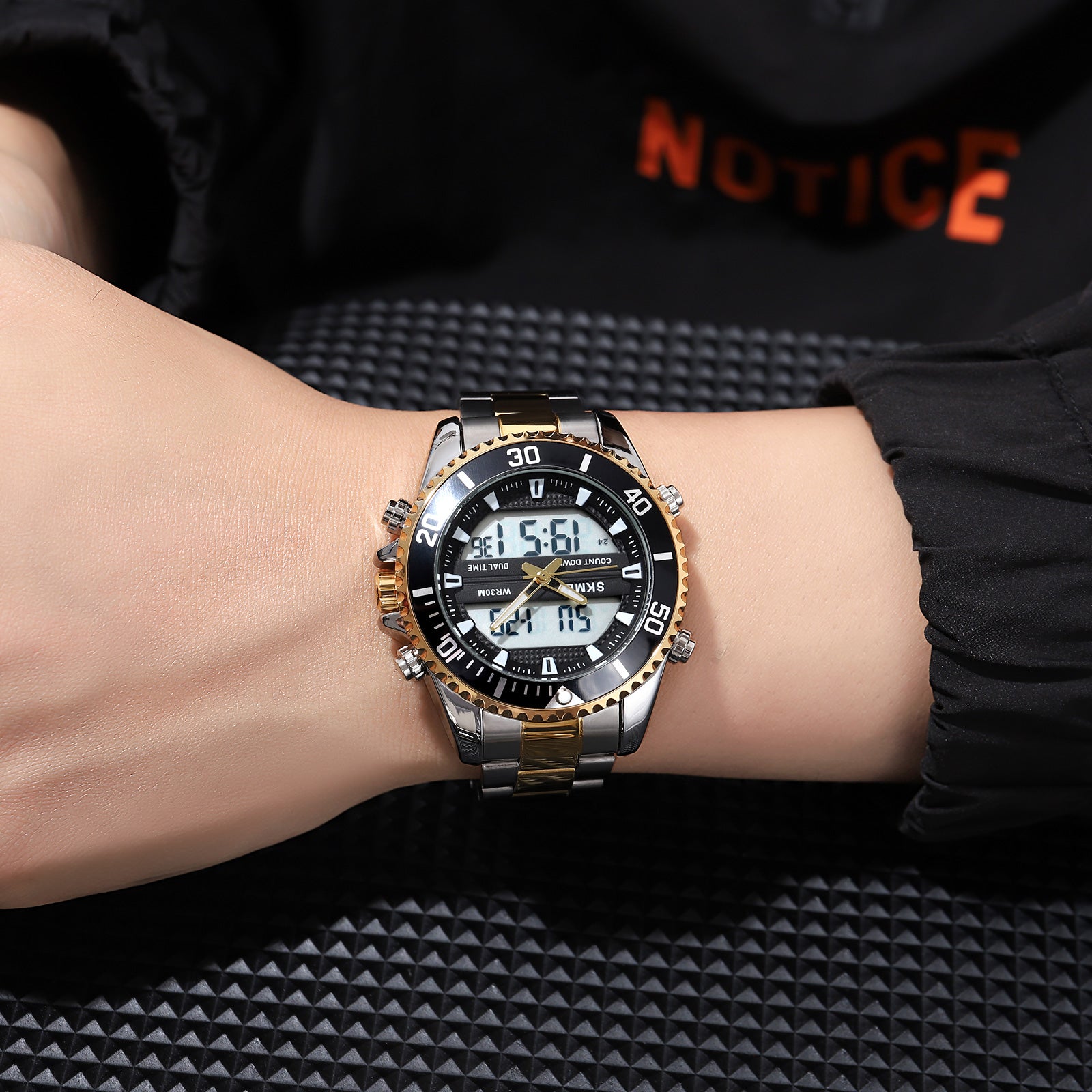 Skmei Men's Watch Stainless Steel Waterproof