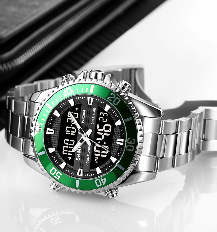 Skmei Men's Watch Stainless Steel Waterproof