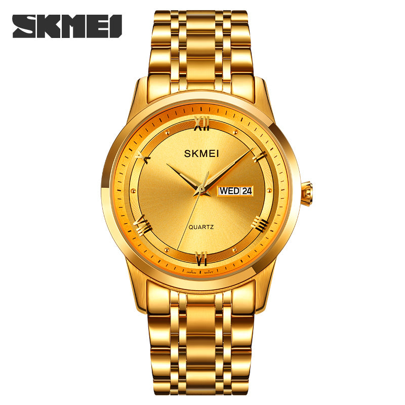 Skmei Unisex Watch Stainless Steel Waterproof