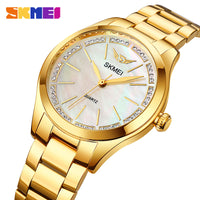 Skmei Women's Watch Stainless Steel Waterproof