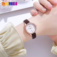 Skmei Women's Watch Leather Waterproof
