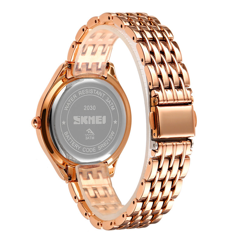 Skmei Women's Watch Leather Waterproof