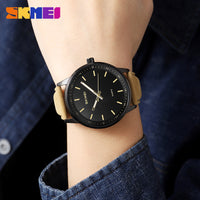 Skmei Men's Watch Leather Waterproof
