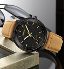 Skmei Men's Watch Leather Waterproof