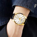 Skmei Unisex Watch Leather Waterproof
