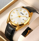 Skmei Unisex Watch Leather Waterproof