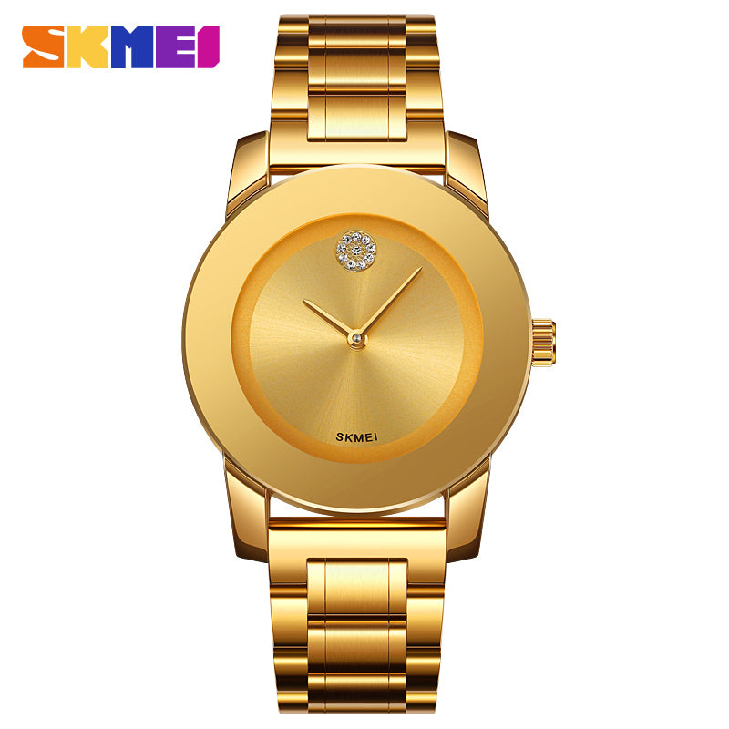 Skmie Unisex Watch Stainless Steel Waterproof