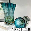 Sand Blowing Fashion Large-Caliber Vase – High-End