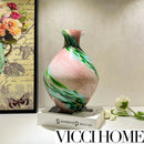 Sand Blowing Bogu Shelf Art Vase – Handmade