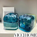 Sand Blowing Light Luxury High-End American Gradient Vase