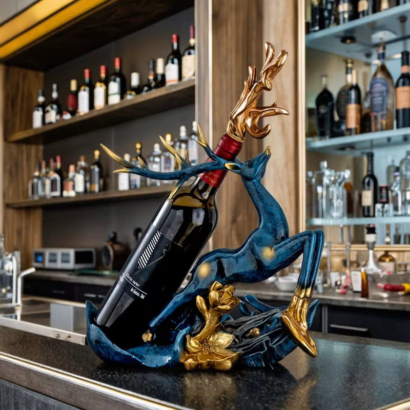 Deer Rack Holder Cabinet Office Decorations