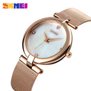 Skmie Women's Watch Stainless Steel Waterproof