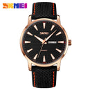 Skmie Men's Watch Leather Waterproof