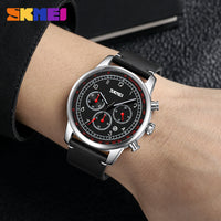 Skmie Men's Watch Stainless Steel Waterproof