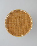 PEARL PLASTIC RATTAN CAKE STAND 30 CM LIGHT BROWN Tray