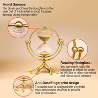Time Glass Hourglass Decoration Ormamnets