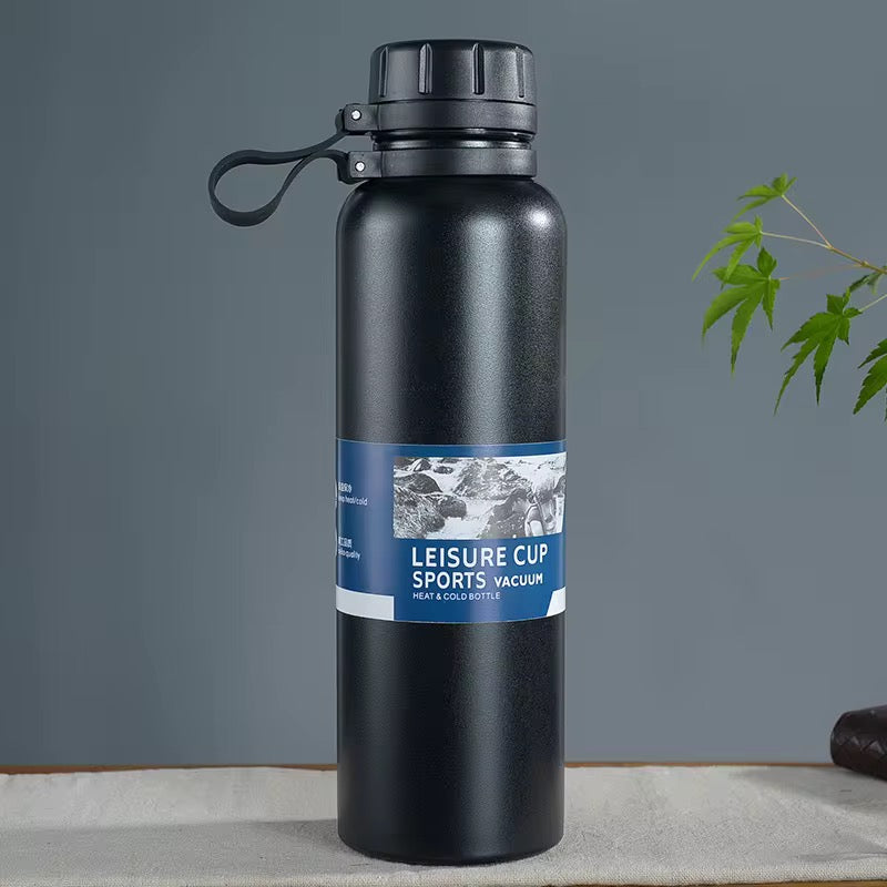 650/800ml Outdoor Sports Gym
Insulated Flask Bottle Double Wall Stainless Steel
Water Bottles with Strap Lid