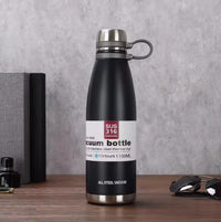 1100 ml outdoor portable sports kettle with hand rope 304 stainless steel vacuum insulation cup business office gift cup