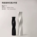 Spiral Shape Nordic Modern Ceramic Vase