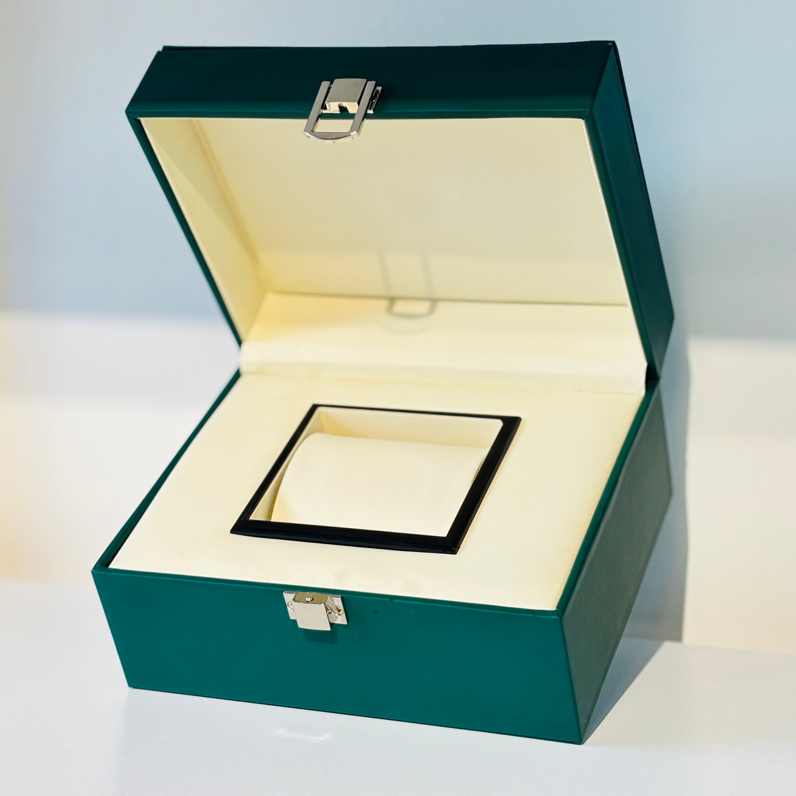 Luxury High-end Green Large Leather Box