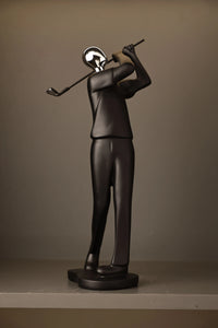 Modern Art Sportsman Figurines Resin