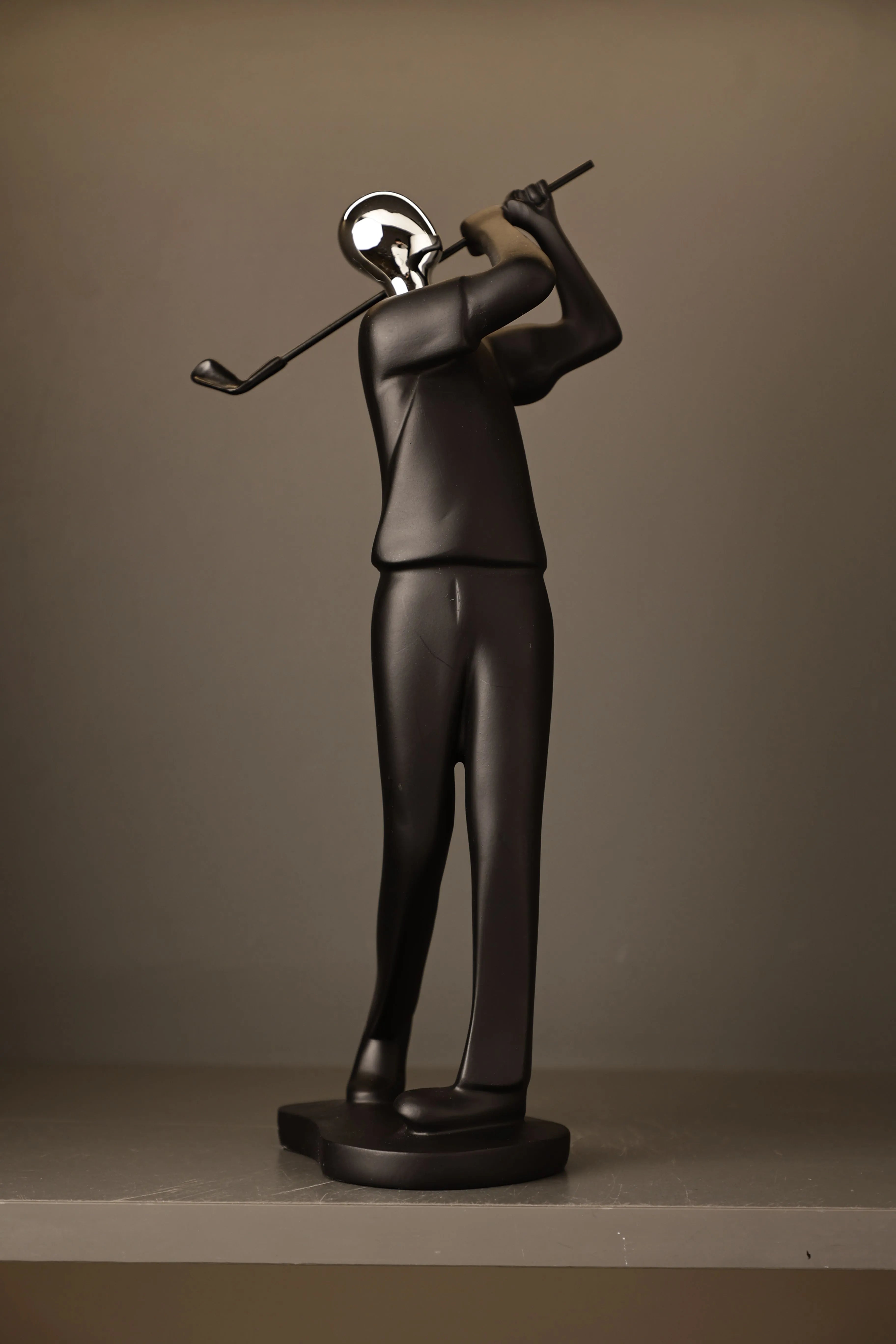 Modern Art Sportsman Figurines Resin