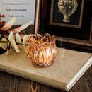 Tulip Glass Candelabra