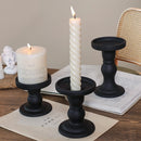 Roman Candlestick – Matte Black