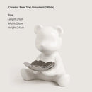 Violent Bear key storage White Large